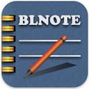 好きなフォントをインストールして使えるiphone用メモ帳アプリ Blnote