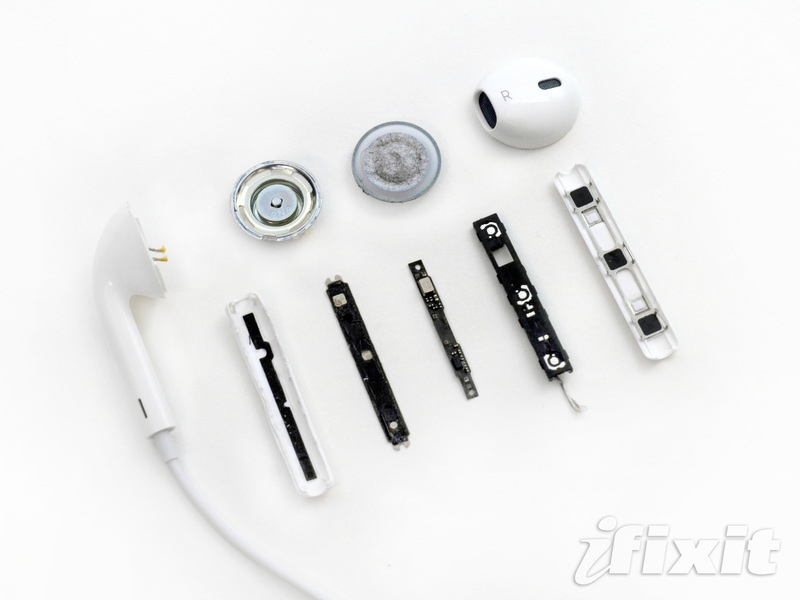 Ifixit アップルの新イヤフォン Earpods の分解写真を公開