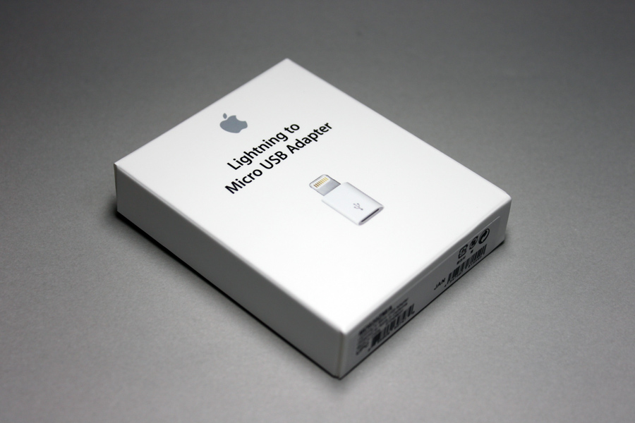 レビュー】マイクロUSB端子をライトニングに変換する便利アイテム『Apple to USB Adapter』