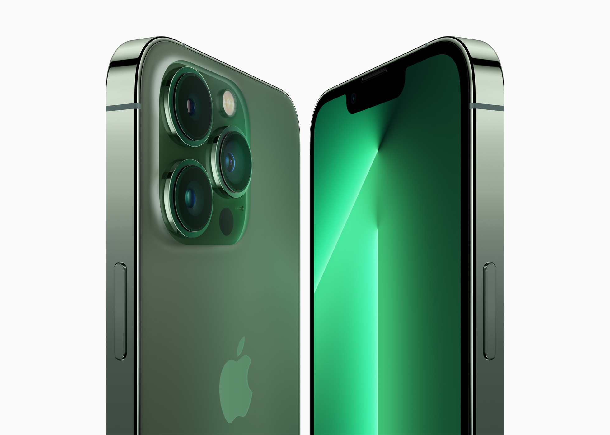 新色】Apple、iPhone 13・13 Proに「グリーン/アルパイン・グリーン 