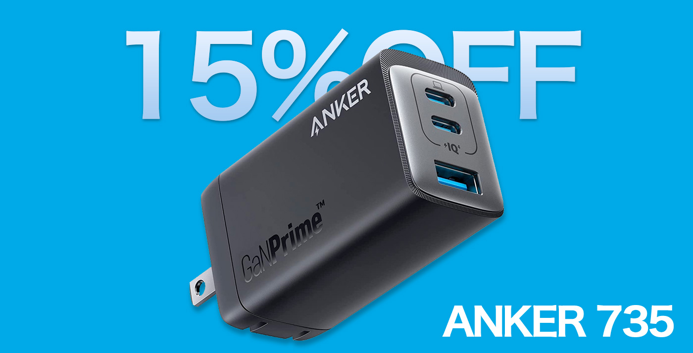 最大56％オフ！ Anker 735 Charger GaNPrime 65W USB PD 充電器 USB-A