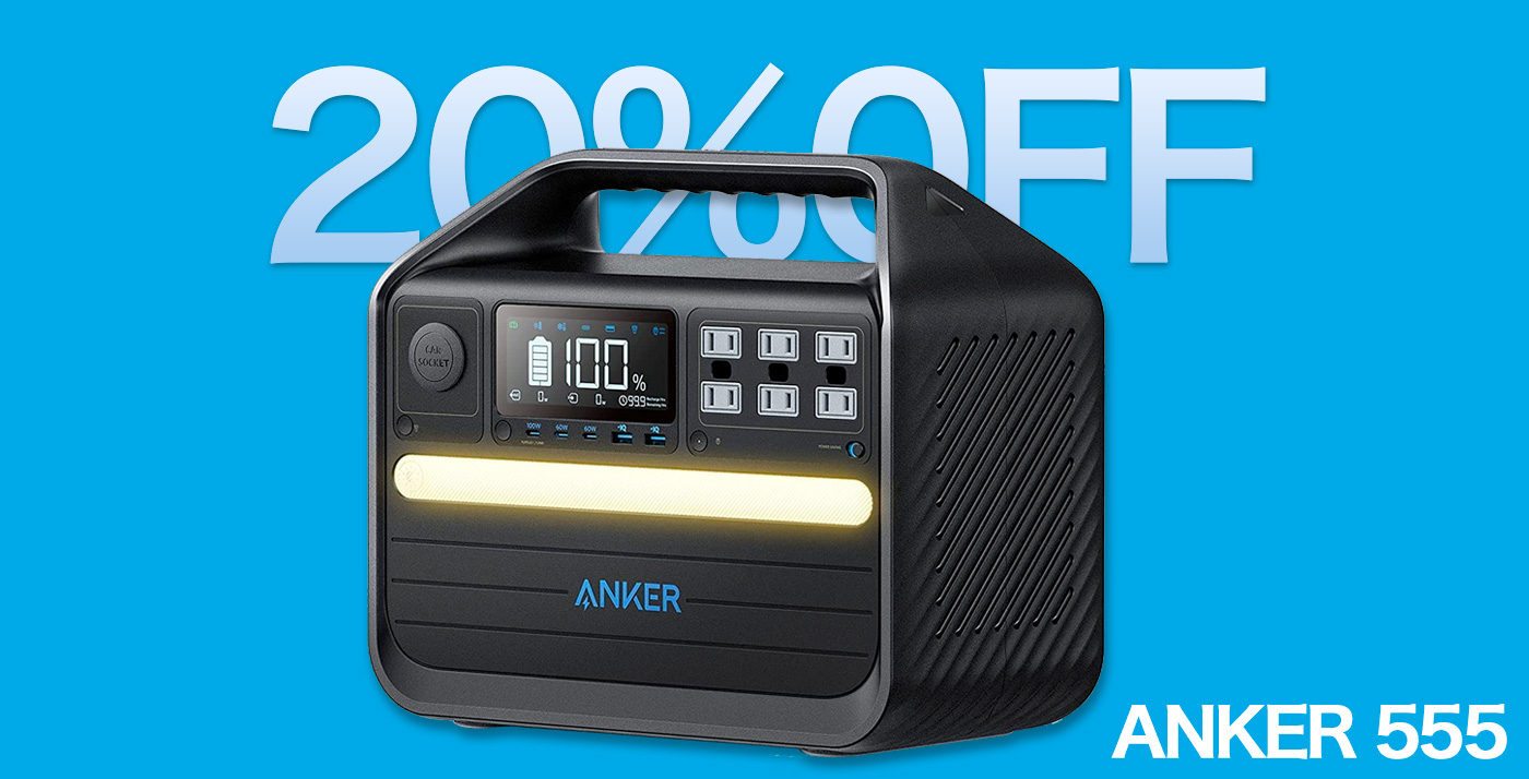 美品☆Anker 555 Portable Power リン酸鉄 ポータブル電源-