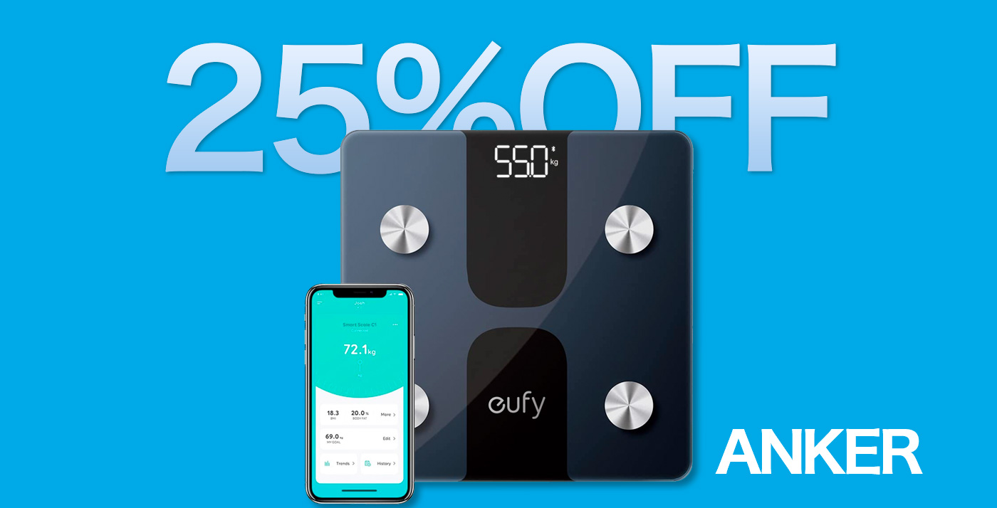 新作！ ANKER アンカー Eufy SmartScale C1 体重体組成計 - 体重計/体