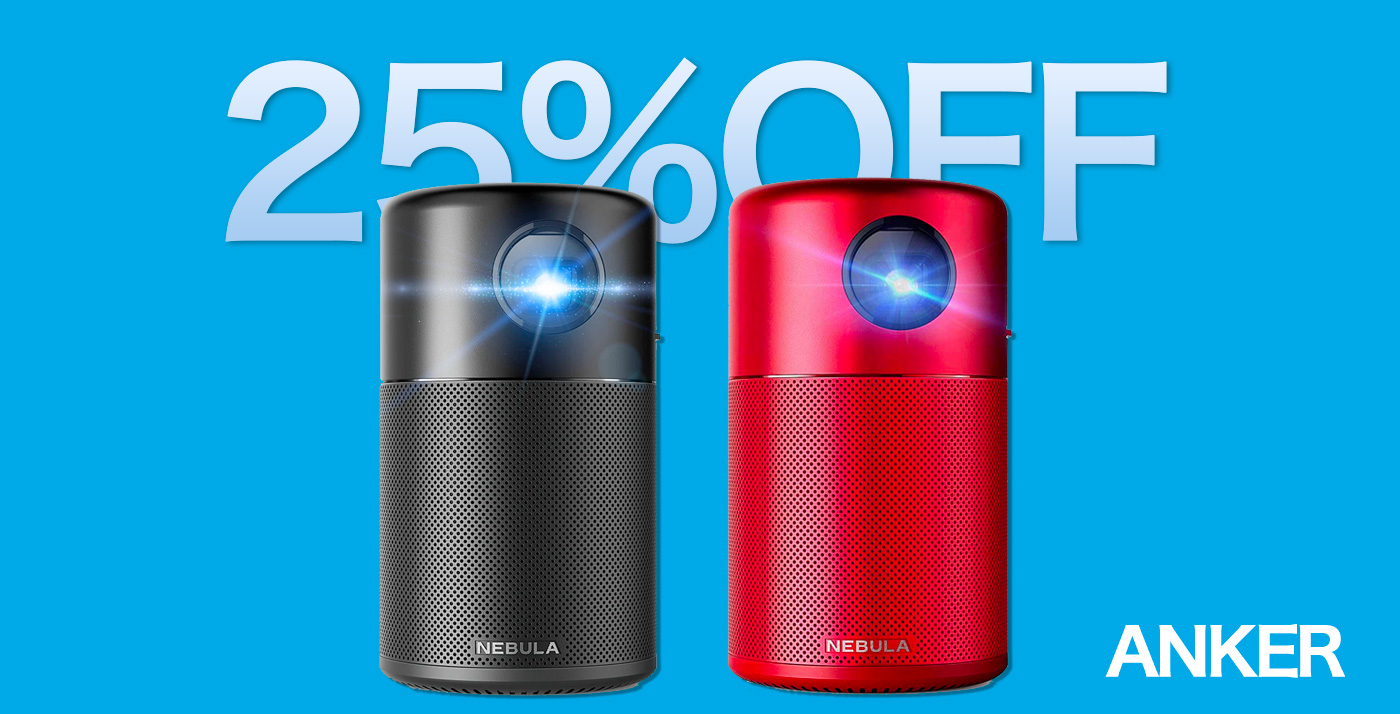 25%OFF】楽天大感謝祭で「Anker Nebula Capsule」がクーポンセール中 – Touch Lab – タッチ ラボ