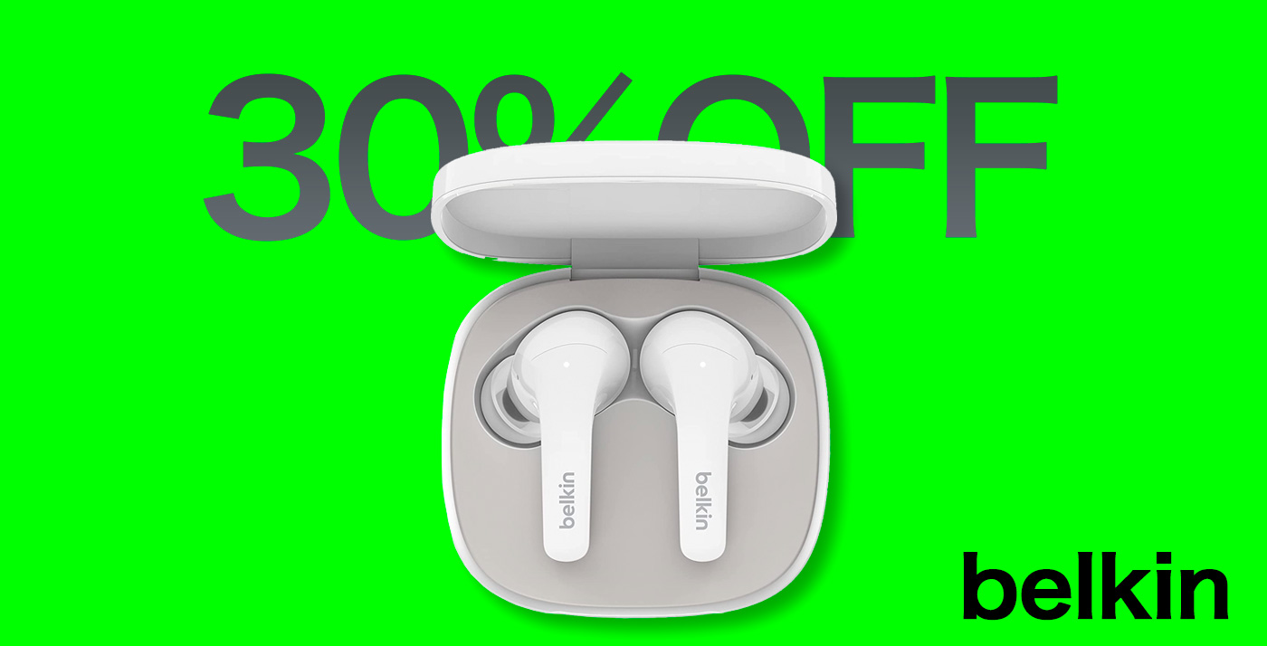 30%OFF】高コスパ・ノイキャン完全ワイヤレス「Belkin SOUNDFORM Flow