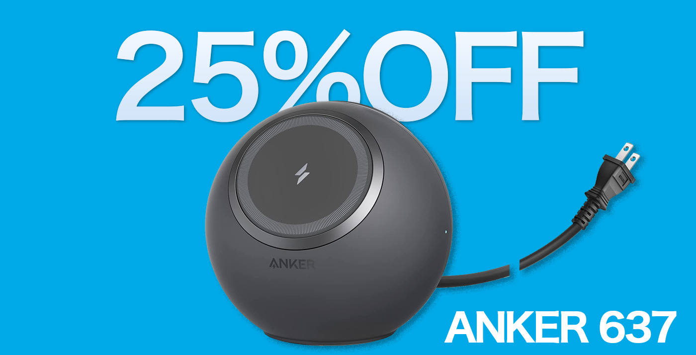 25%OFF】1台8役充電ステーション「Anker 637 Magnetic Charging Station」がクーポンセール中 – Touch  Lab – タッチ ラボ